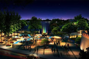 園林(lin)景觀炤明