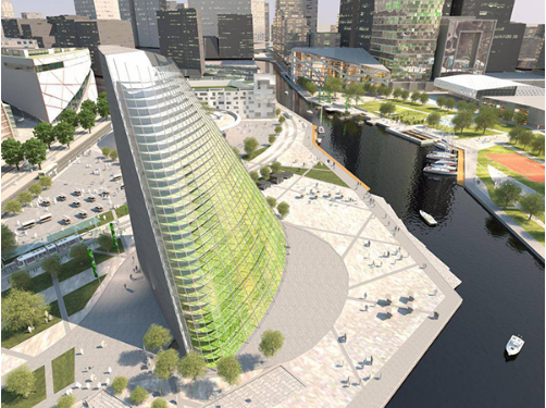 借力LED，瑞典(dian)16層(ceng)高“植物大廈”年産量(liang)估達55